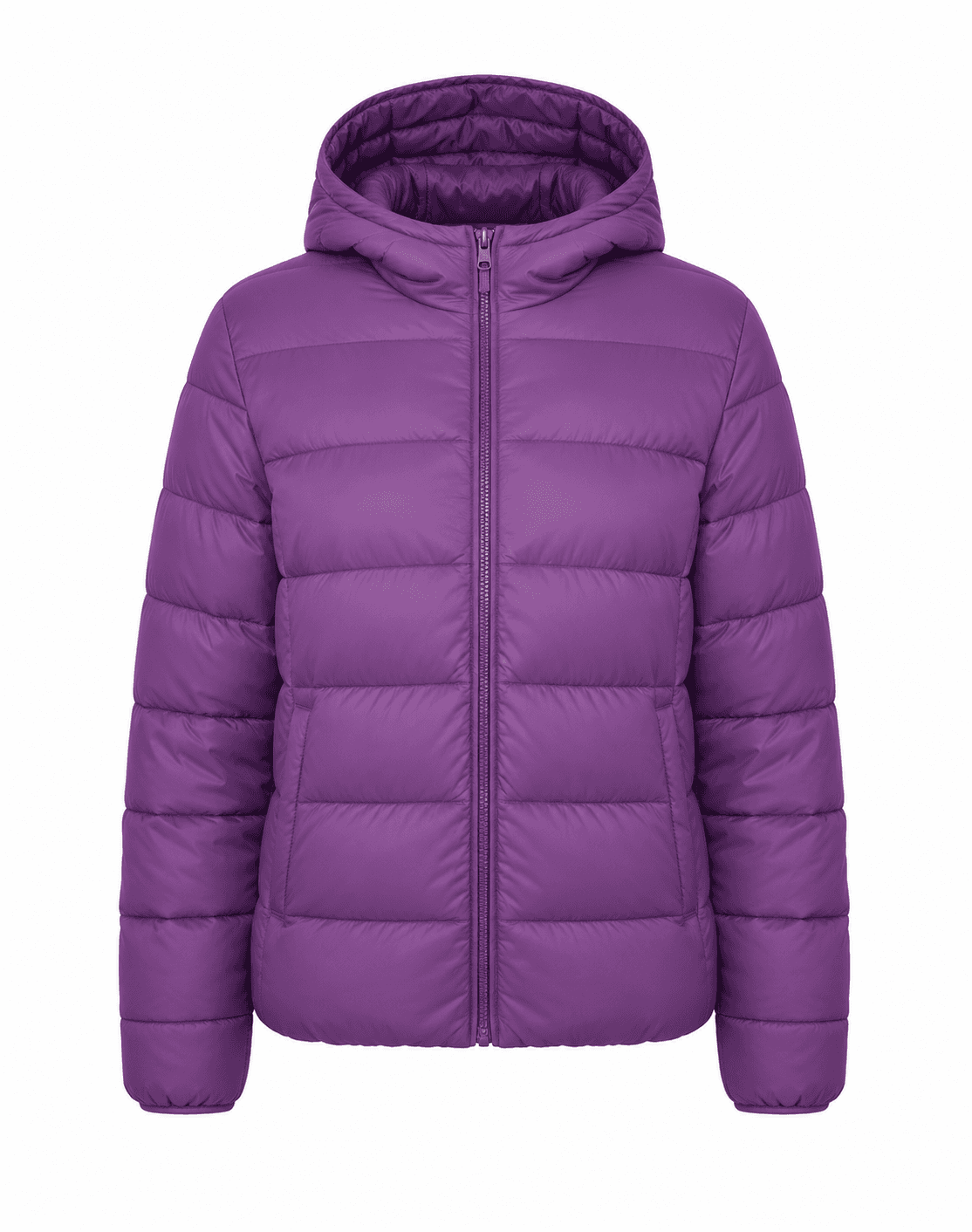 Campera Puffer Premium Morada